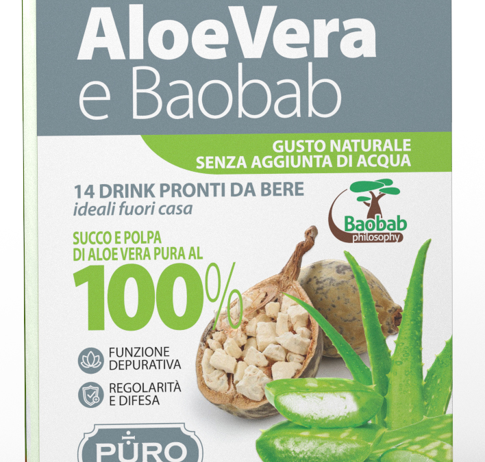 Aloe Vera e Baobab, il super drink del benessere