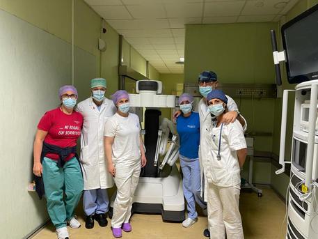 Intervento robotico doppio a Pescara, ginecologico e addome