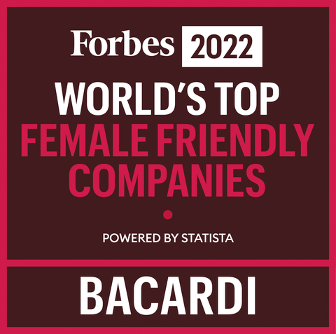 Forbes nomina Bacardi tra le “Migliori aziende mondiali per la valorizzazione delle donne”